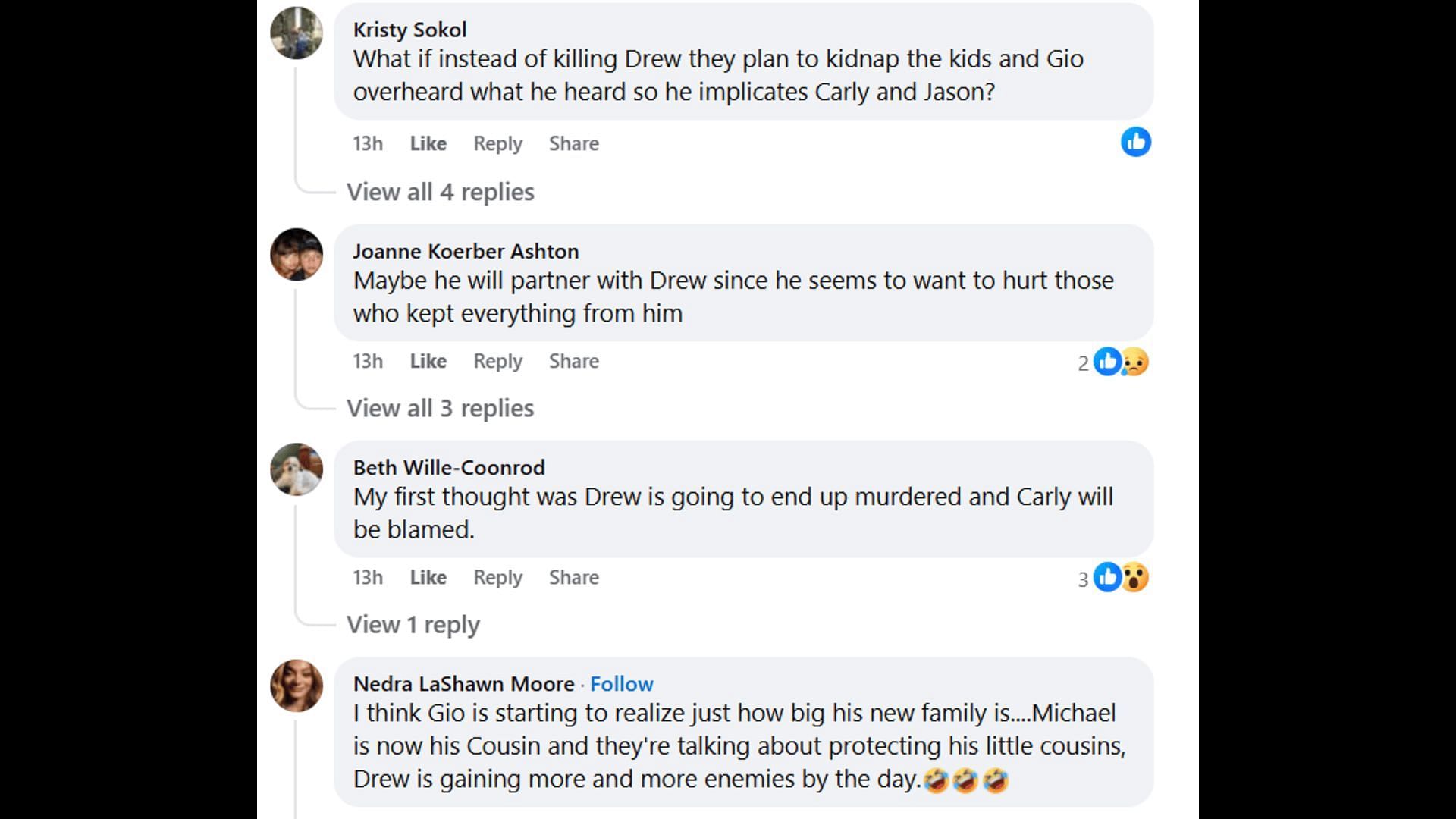More fan reactions sharing the same sentiments (Image via Facebook/General Hospital Fans - Official)